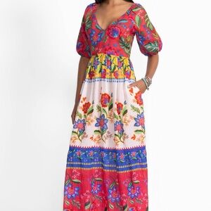 JOHNNY WAS $298 RUMBA MAXI DRESS